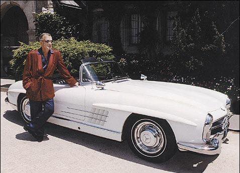 Hugh Hefner and His 1959 Mercedes-Benz 300SL Roadster: The Epitome of Glamour and Style